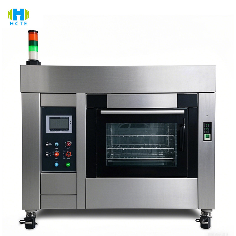 Electric oven temperature rise test system