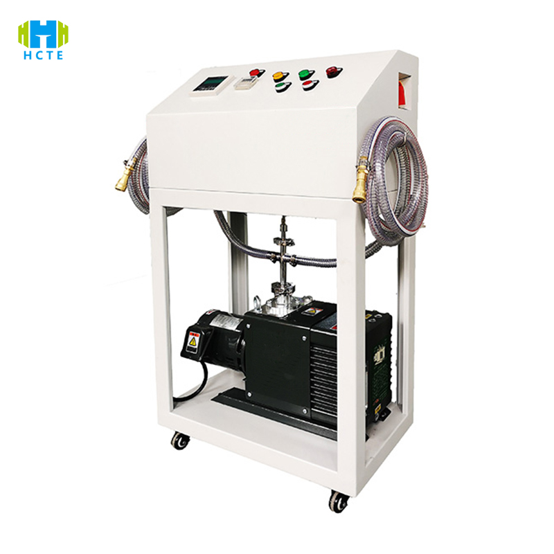 Split vacuum pre-pumping machine